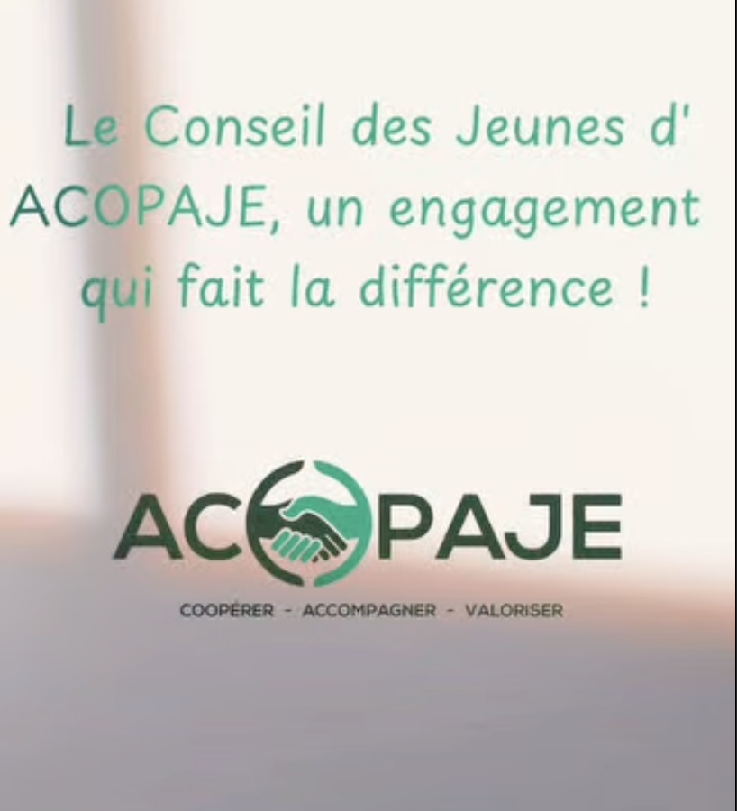 Joénide a rejoint le Conseil des Jeunes